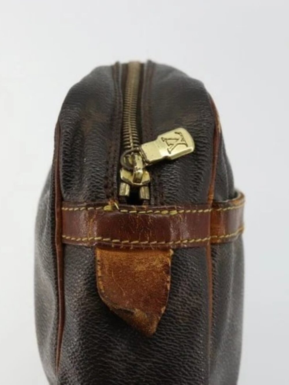 LOUIS VUITTON Monogram Compiegne 28 Clutch Bag M51845 LV Auth BA12322 - Picture 7 of 16